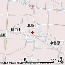 宮城県名取市高柳北原上57-3周辺の地図