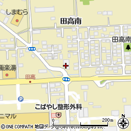 宮城県名取市田高南460周辺の地図