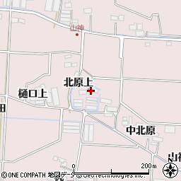 宮城県名取市高柳北原上57周辺の地図