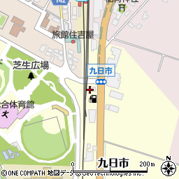会津屋商店ガソリンスタンド周辺の地図