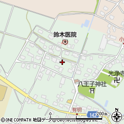 新潟県村上市有明923-1周辺の地図