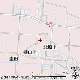 宮城県名取市高柳北原上22-3周辺の地図