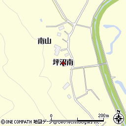宮城県仙台市太白区坪沼南周辺の地図