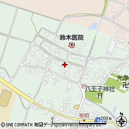 新潟県村上市有明923-2周辺の地図