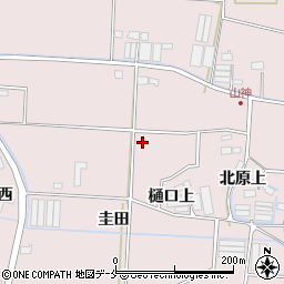 宮城県名取市高柳（圭田）周辺の地図