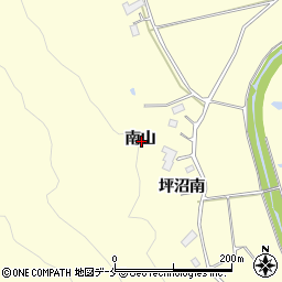 宮城県仙台市太白区坪沼南山周辺の地図