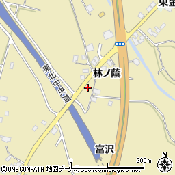 山形県上山市金瓶北53周辺の地図