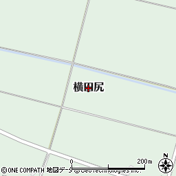 山形県白鷹町（西置賜郡）横田尻周辺の地図