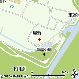 宮城県仙台市若林区藤塚屋敷周辺の地図