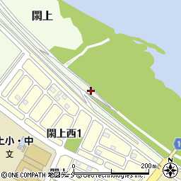 宮城県名取市閖上柳原下周辺の地図