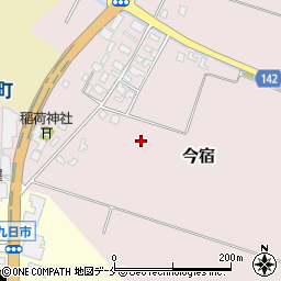 新潟県村上市今宿周辺の地図