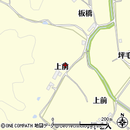 宮城県仙台市太白区坪沼上前周辺の地図