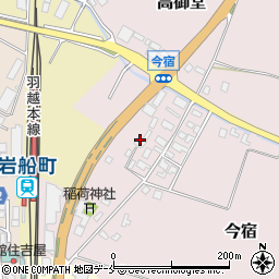 新潟県村上市今宿33周辺の地図