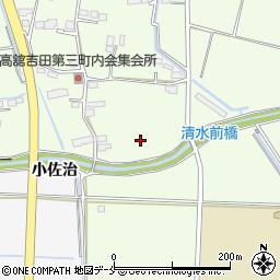 増田川周辺の地図