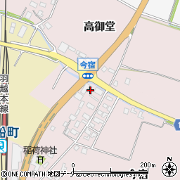 新潟県村上市今宿36周辺の地図