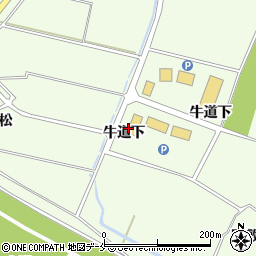 宮城県仙台市若林区藤塚牛道下周辺の地図