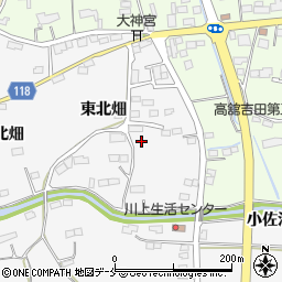 宮城県名取市高舘川上東北畑51周辺の地図