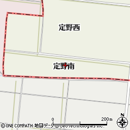 宮城県仙台市太白区袋原（定野南）周辺の地図