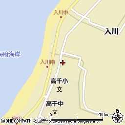 新潟県佐渡市入川1902周辺の地図