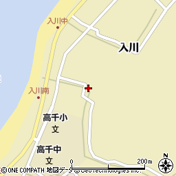 新潟県佐渡市入川1911周辺の地図