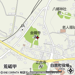 金鐘寺周辺の地図