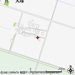 新潟県村上市大塚121-3周辺の地図