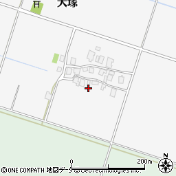 新潟県村上市大塚133周辺の地図
