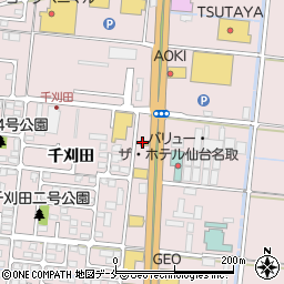 吉野家 ４号線名取店周辺の地図