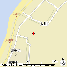 新潟県佐渡市入川1915周辺の地図