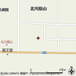 宮城県柴田郡川崎町川内北川原山21周辺の地図