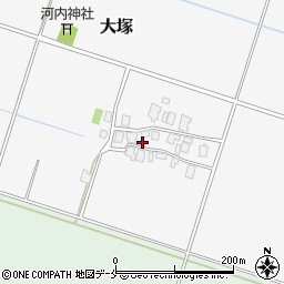 新潟県村上市大塚145周辺の地図