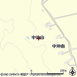 宮城県仙台市太白区坪沼（中沖山）周辺の地図