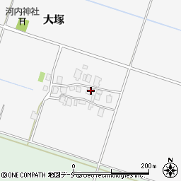 新潟県村上市大塚136周辺の地図