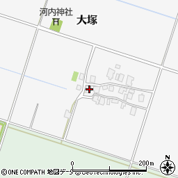 新潟県村上市大塚146周辺の地図