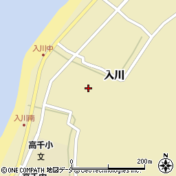 新潟県佐渡市入川1930周辺の地図