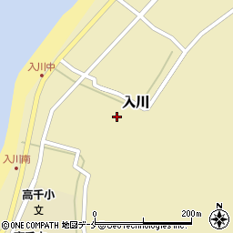 新潟県佐渡市入川1934周辺の地図