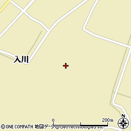 新潟県佐渡市入川893周辺の地図