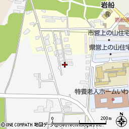新潟県村上市岩船周辺の地図