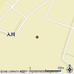 新潟県佐渡市入川896周辺の地図