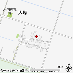 新潟県村上市大塚140周辺の地図