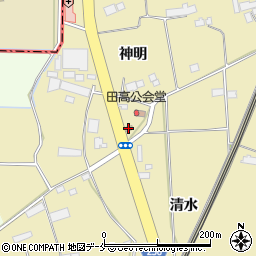 吉野家柳生店周辺の地図