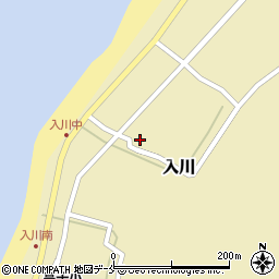 新潟県佐渡市入川1948周辺の地図