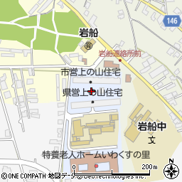 新潟県村上市上の山周辺の地図