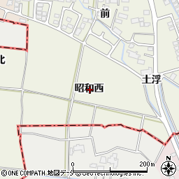 宮城県仙台市太白区四郎丸昭和西周辺の地図