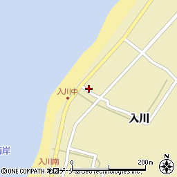 新潟県佐渡市入川2031周辺の地図