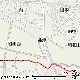 宮城県仙台市太白区四郎丸（土浮）周辺の地図