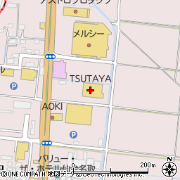 ＴＳＵＴＡＹＡ仙台南店周辺の地図