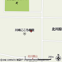 宮城県柴田郡川崎町川内北川原山72周辺の地図