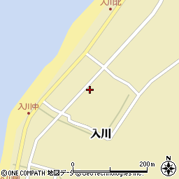 新潟県佐渡市入川2001周辺の地図