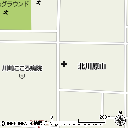 宮城県柴田郡川崎町川内北川原山42-3周辺の地図